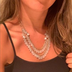 Seafoam green necklace